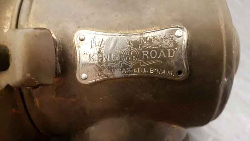 Lucas Lampenpaar aus 1900-1920 King of Road Baujahr BJ -
