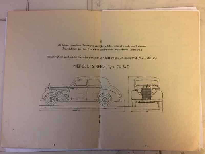Mercedes Benz 170 Baujahr BJ -