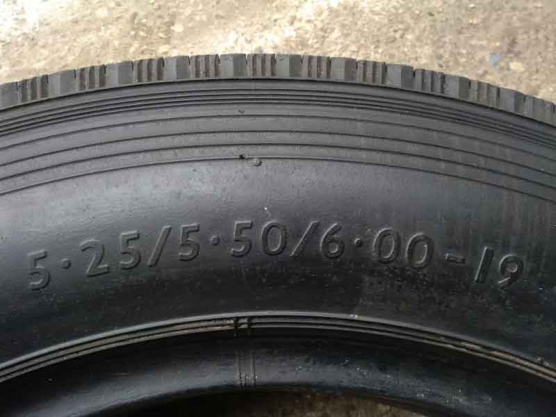 6x DUNLOP FORT 5.25/5.50/6.00 - 19 MIT SCHLAUCH (für Bugatti Type 30, Type 35, ...) Baujahr BJ -