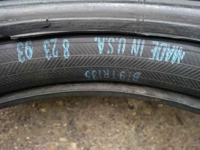 6x DUNLOP FORT 5.25/5.50/6.00 - 19 MIT SCHLAUCH (für Bugatti Type 30, Type 35, ...) Baujahr BJ -