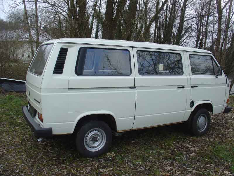 Oldtimer VW Bus T3 Baujahr BJ -