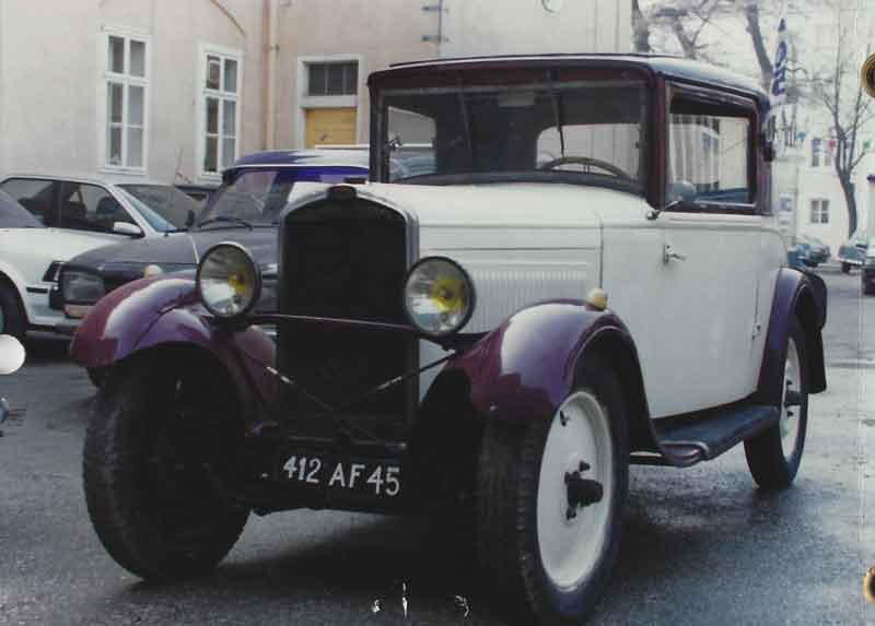 Peugeot 201 CoupÈ E1E Baujahr BJ -