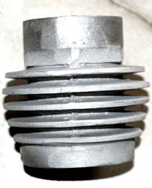 Brough Superior Auspuffkühler SS80 JAP J. A. P Baujahr BJ -