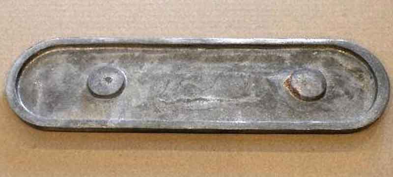 Brough Superior Steuergehäuse Deckel mit Logo LxB 300x80mm Baujahr BJ -