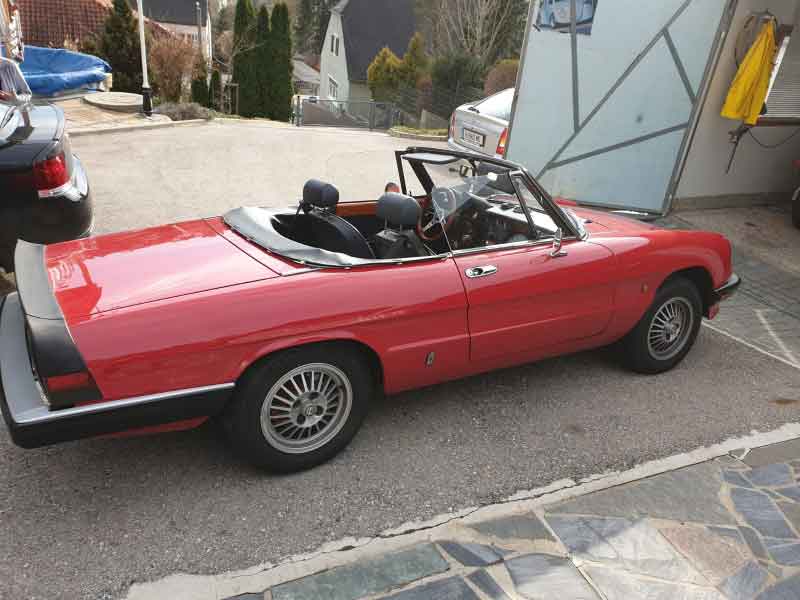Alfa Romeo Spider Veloce 2000 Baujahr BJ -