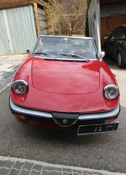 Alfa Romeo Spider Veloce 2000 Baujahr BJ -
