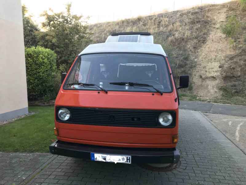 Oldtimer VW Bus T3 Camping Baujahr BJ -