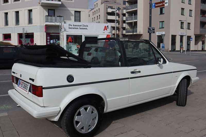 VW Golf 1 Cabrio - wunderschöner Klassiker mit grofler Wertsteigerung Baujahr BJ -