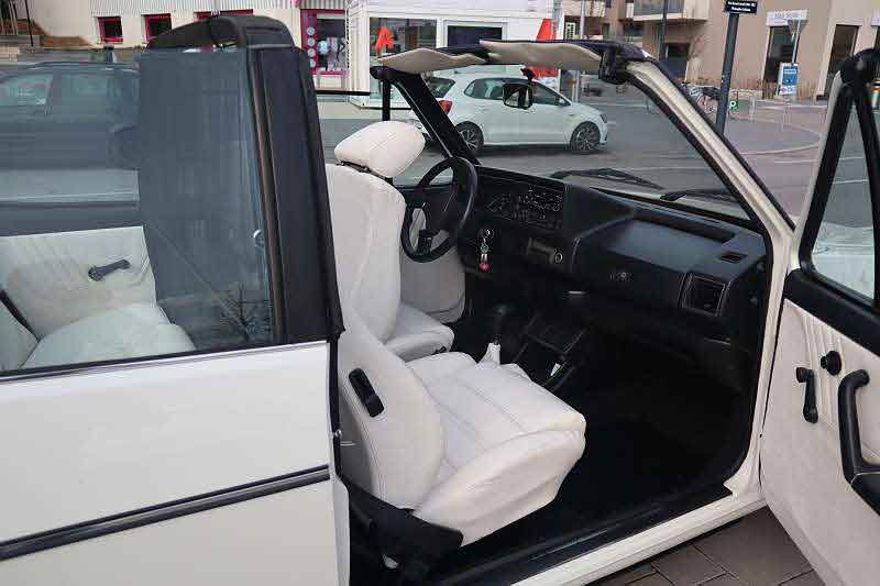 VW Golf 1 Cabrio - wunderschöner Klassiker mit grofler Wertsteigerung Baujahr BJ -