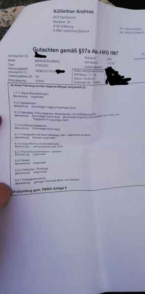 Liebhaberfahrzeug Baujahr BJ -