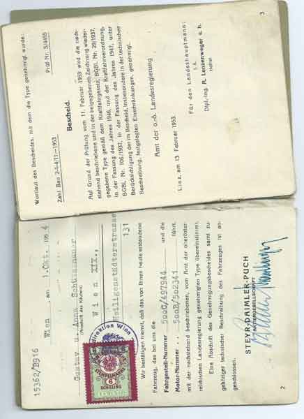 Topolino Baujahr BJ -