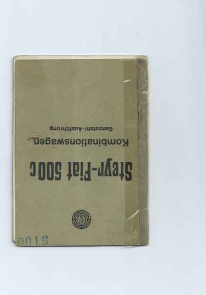 Topolino Baujahr BJ -