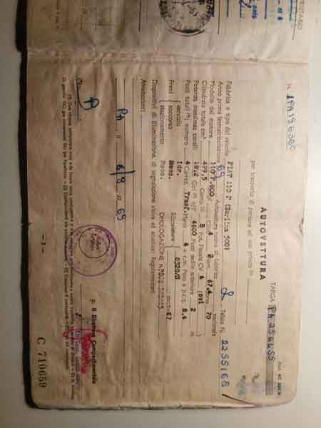 FIAT 500L, Oldtimer Baujahr BJ -