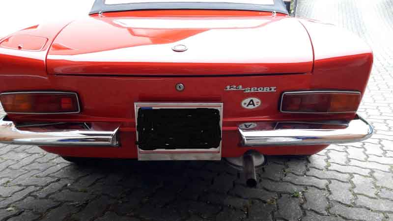Fiat 124 Spider AS Pininfarina Baujahr BJ -