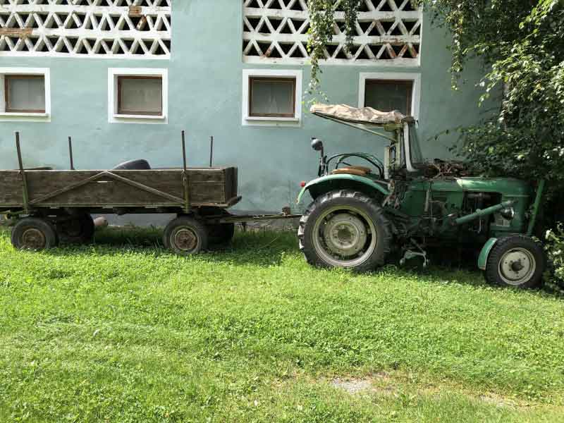 Traktor Deutz D30 S mit Anhänger Baujahr BJ -
