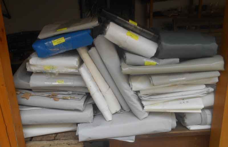 Neue LKW - Plane 820 x 250 cm Reststück aus Deutscher Produktion Baujahr BJ -