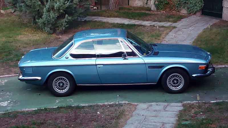 BMW 3.0 CS, 1975 ,in sehr guten Zustand , fjordblau metallic Baujahr BJ -