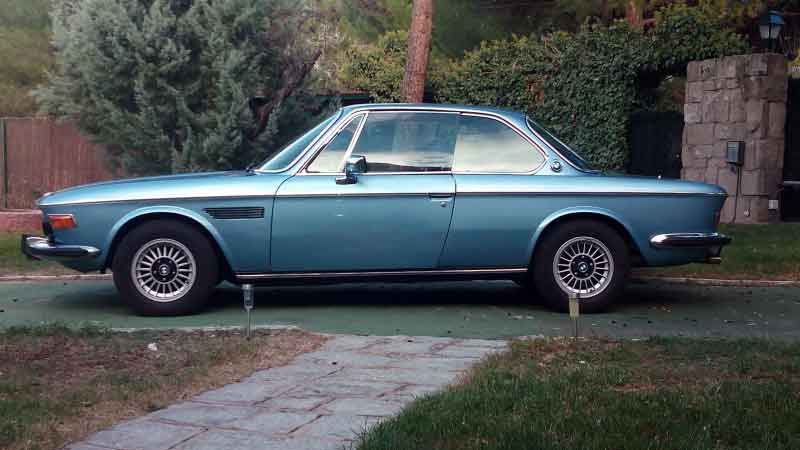 BMW 3.0 CS, 1975 ,in sehr guten Zustand , fjordblau metallic Baujahr BJ -