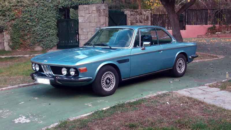 BMW 3.0 CS, 1975 ,in sehr guten Zustand , fjordblau metallic Baujahr BJ -