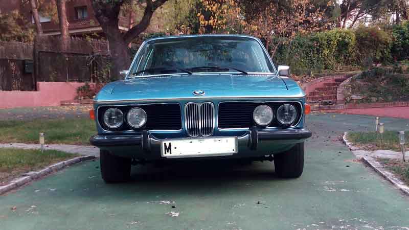 BMW 3.0 CS, 1975 ,in sehr guten Zustand , fjordblau metallic Baujahr BJ -
