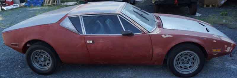 De Tomaso zur Restaurierung Classic Oldtimer