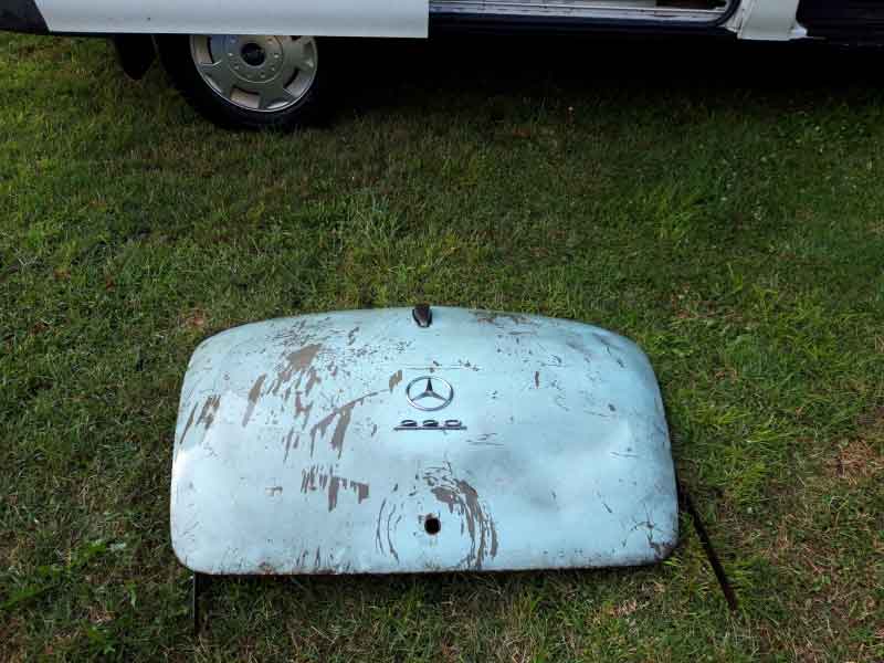 Scheunenfund Mercedes W 187 BJ 1951-54 Teile Baujahr BJ -