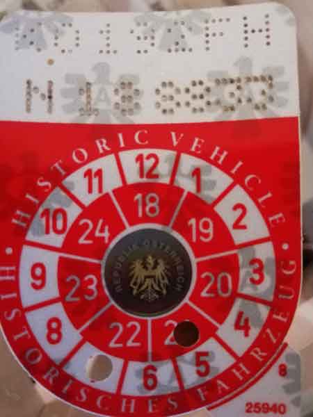 Austin Healey Sprite Titelseitenfahrzeug Baujahr BJ -