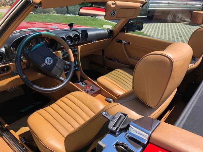 MERCEDES BENZ SL KLASSE 560 SL Oldtimer Cabrio/Roadster Baujahr BJ -