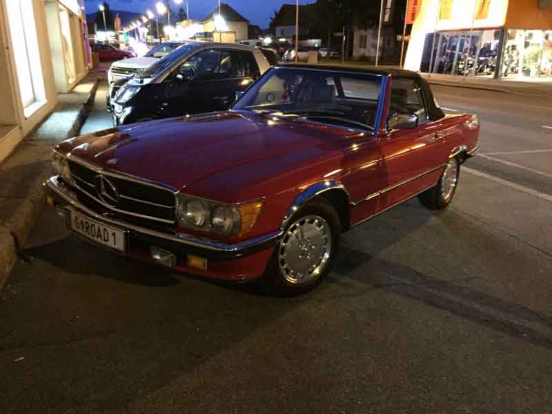 MERCEDES BENZ SL KLASSE 560 SL Oldtimer Cabrio/Roadster Baujahr BJ -