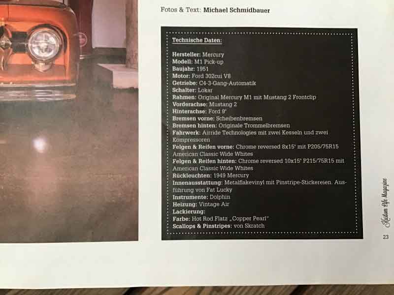 Mercury M1 Ford F 100 Pickup Truck Baujahr BJ -