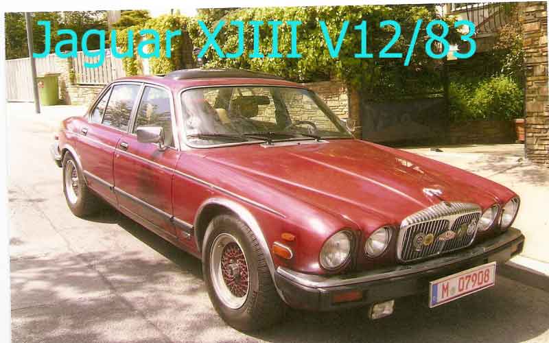 Erstbesitz Jaguar XJ III / 12 / 1984 Baujahr BJ -