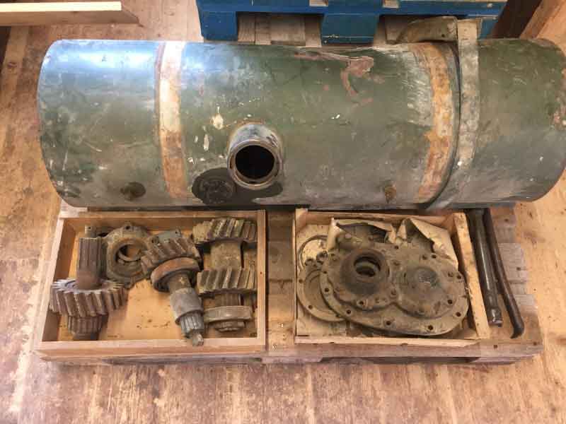 Steyr 586 Kipper mit Hiab Kran Baujahr BJ -