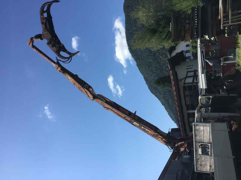 Steyr 586 Kipper mit Hiab Kran Baujahr BJ -