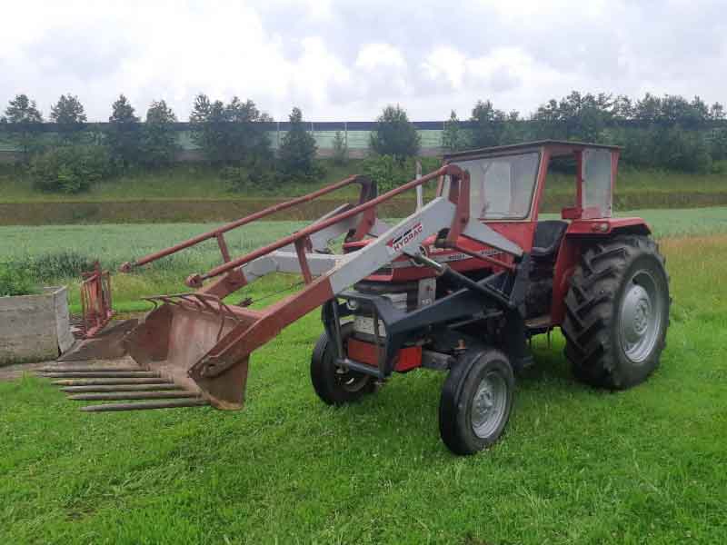 MF 165 mit Frontlader Baujahr BJ -