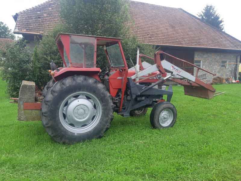 MF 165 mit Frontlader Baujahr BJ -