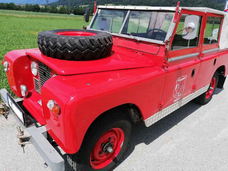 LandRover Series IIa Defender 109 Softtop mit TÜV und Zulassung Baujahr BJ -