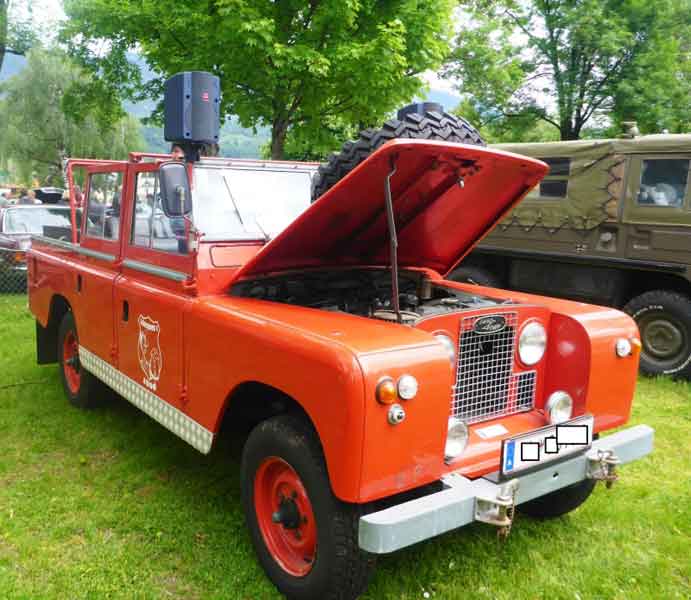 LandRover Series IIa Defender 109 Softtop mit TÜV und Zulassung Baujahr BJ -