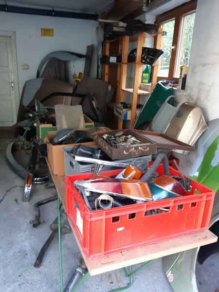 Scheunenfund! diverse original Oldtimer - Ersatzteile Baujahr BJ -