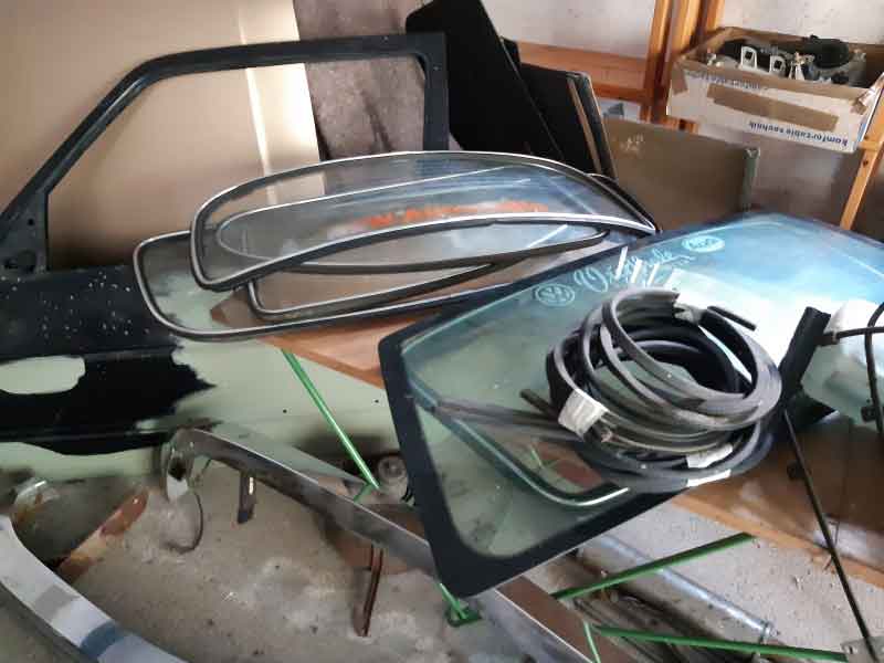 Scheunenfund! diverse original Oldtimer - Ersatzteile Baujahr BJ -