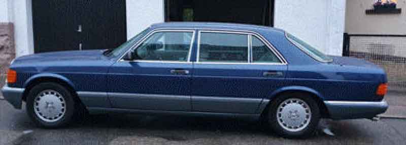 DB 560 SEL an Liebhaber Baujahr BJ -