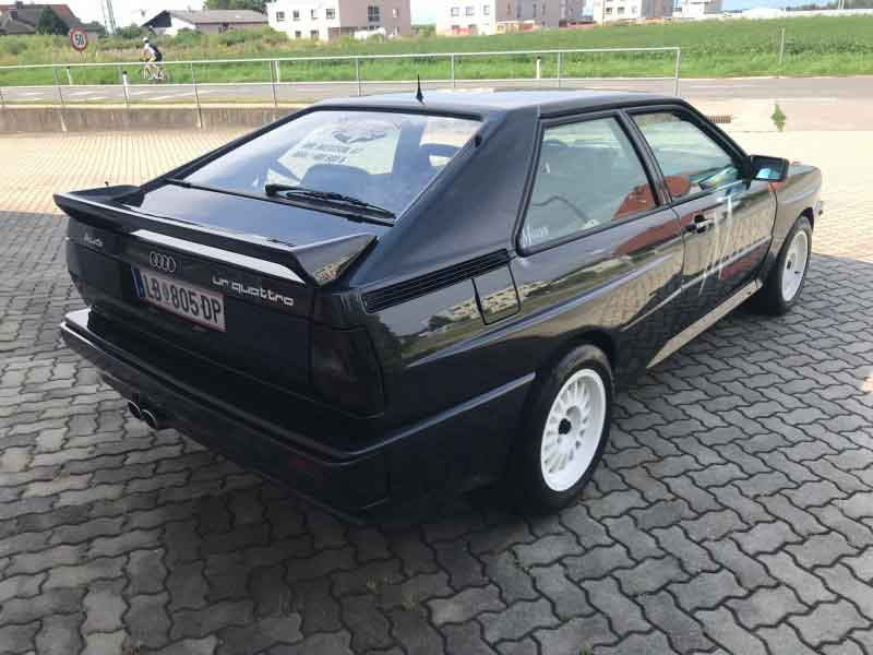 Oldtimer Audi urqauttro Typ85 Baujahr BJ -
