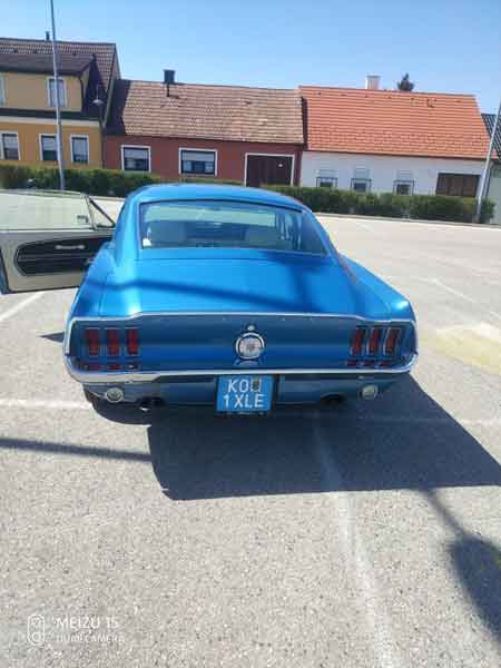 Oldtimer Ford Mustang Fastback 6,4 Liter Baujahr BJ -