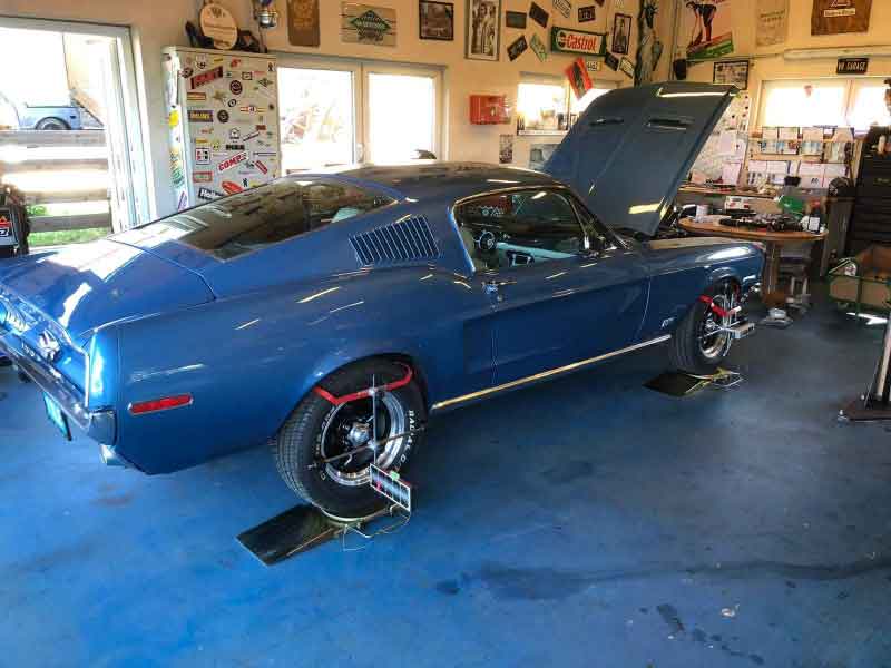 Oldtimer Ford Mustang Fastback 6,4 Liter Baujahr BJ -