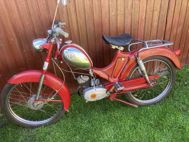 Oldtimer moped Baujahr BJ -