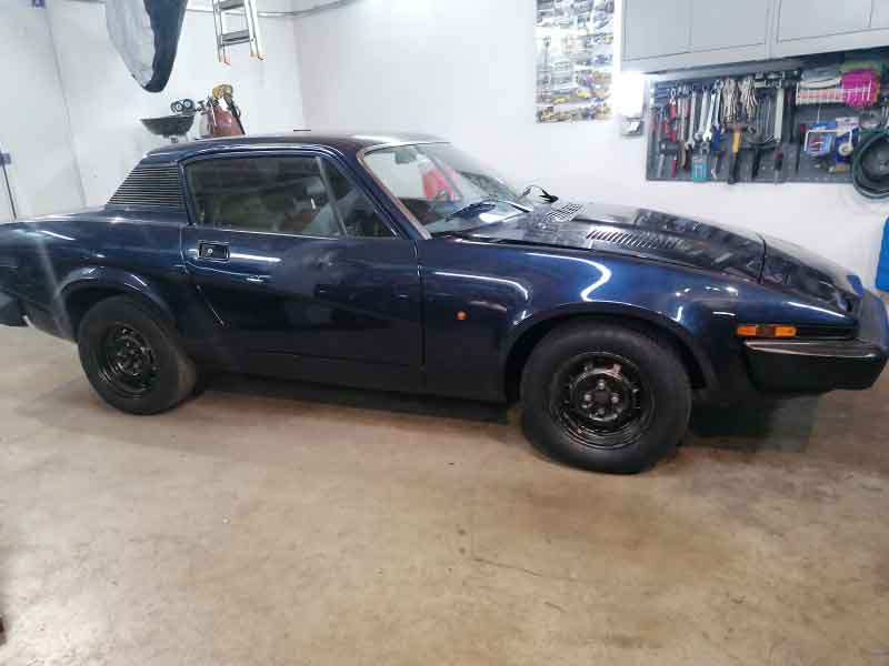 Triumph TR7 Garagenfund (36Jahre abgemeldet) kein Rost Baujahr BJ -
