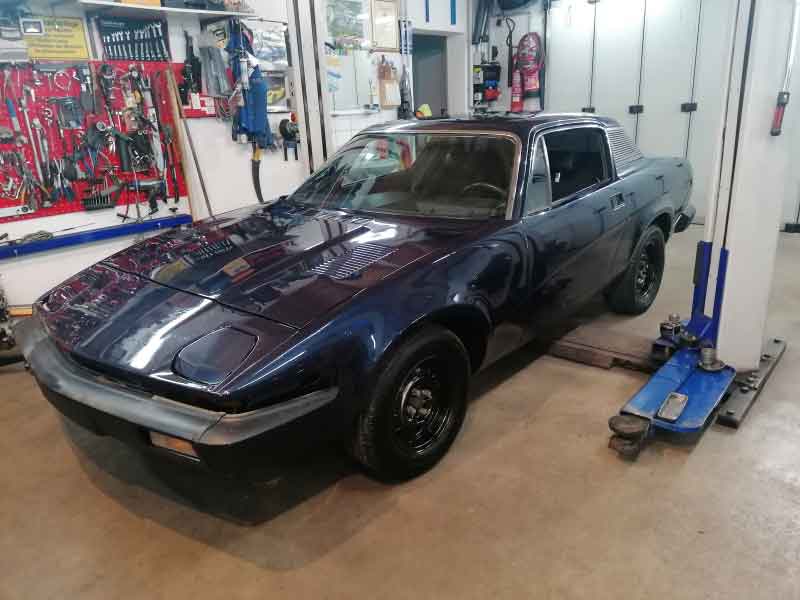 Triumph TR7 Garagenfund (36Jahre abgemeldet) kein Rost Baujahr BJ -