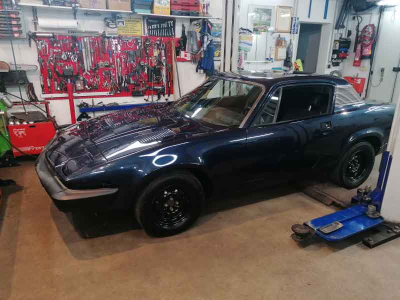 Triumph TR7 Garagenfund (36Jahre abgemeldet) kein Rost Baujahr BJ -