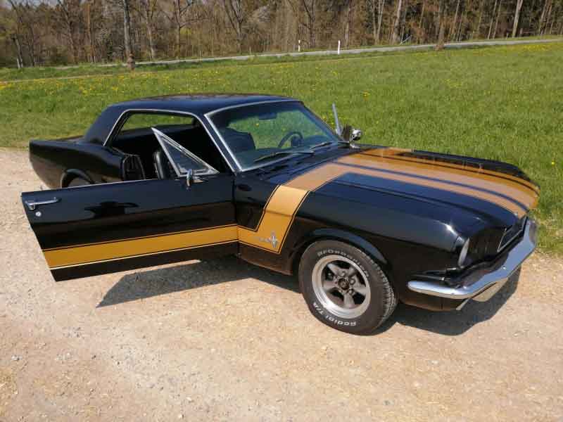 Ford Mustang 65, V8, H-Zulassung in D Baujahr BJ -