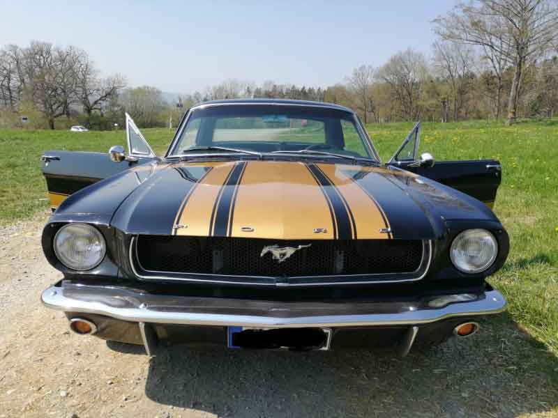 Ford Mustang 65, V8, H-Zulassung in D Baujahr BJ -