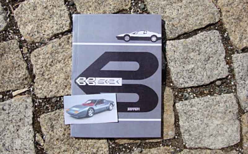 Betriebsanleitung Ferrari BB 512 i 1981 Baujahr BJ -